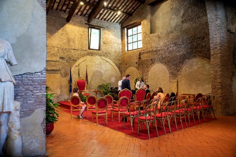 Civil wedding ceremonies in Rome